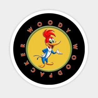 WOODY WOODPECKER CIR Magnet